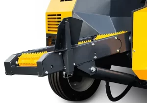 Vestavěný hydraulicky nastavitelný podávací stůl